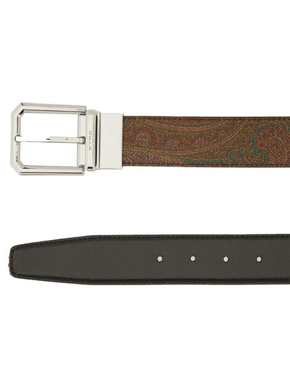 Etro Gürtel mit „Paisley“-Muster