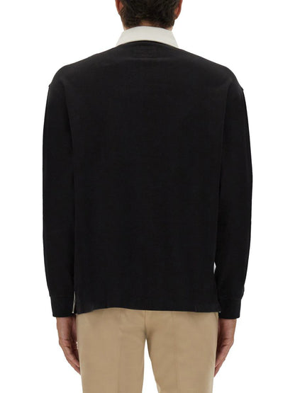 Hugo Boss – Poloshirt mit Logo im College-Stil