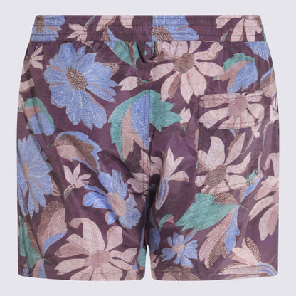 Altea Violett und Mehrfarbig Beachwear