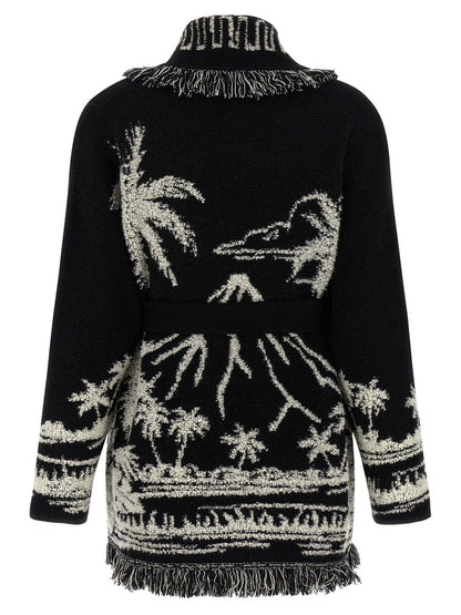 Alanui „Palm Grove Tales“ Strickjacke