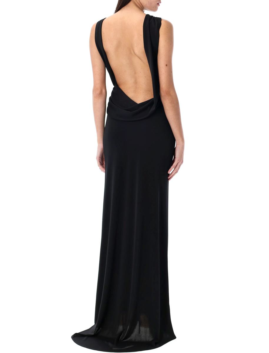 Das drapierte Maxikleid „Andamane Venere“