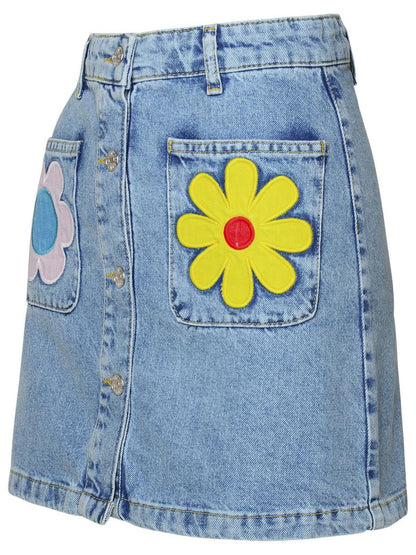 Moschino Jeans Blauer Jeansrock