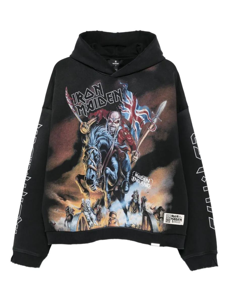 Represent "Iron Maiden Steed" Hoodie Kleidung