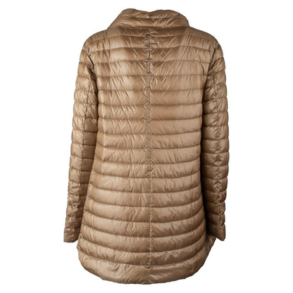 Herno 100Gram Daunenjacke 3/4 Reversible Fliederfarbene Innenseite