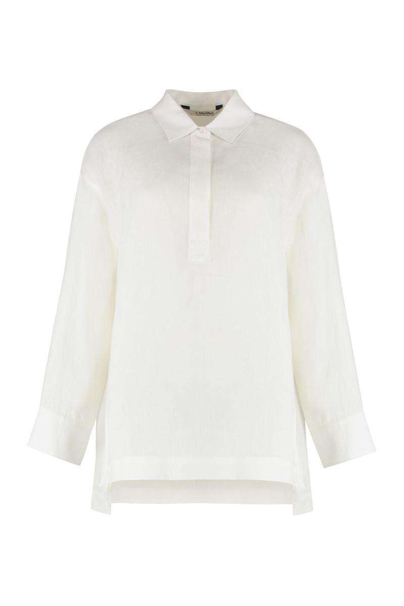 'S Max Mara Varese Leinenhemd