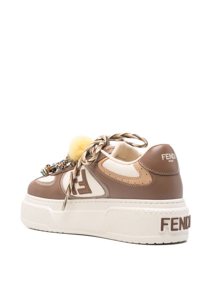 Fendi Fendi Match Charm Verzierte Sneakers