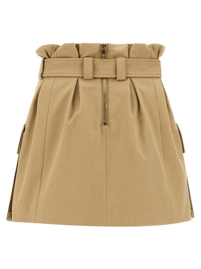 Balmain Rock mit hoher Taille