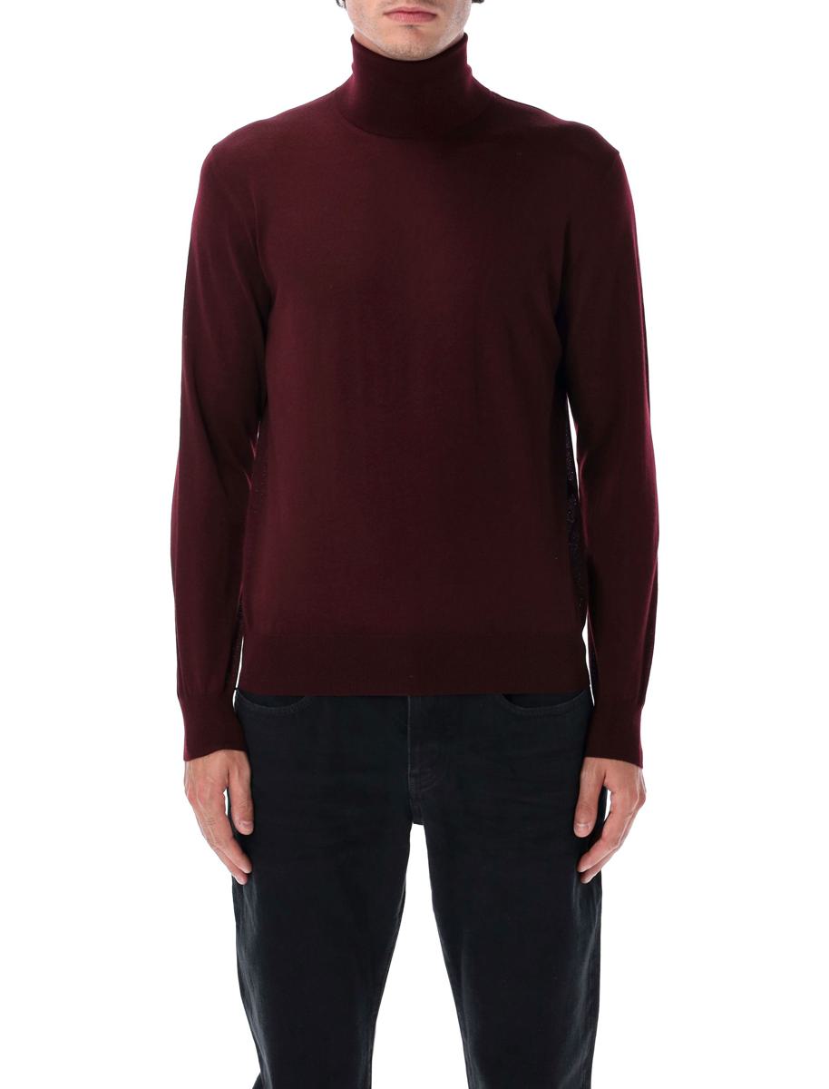 Saint Laurent Rollkragenpullover aus feiner Wolle