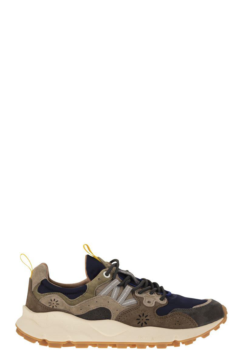 Flower Mountain Yamano 3 - Sneakers aus Wildleder und Funktionsgewebe