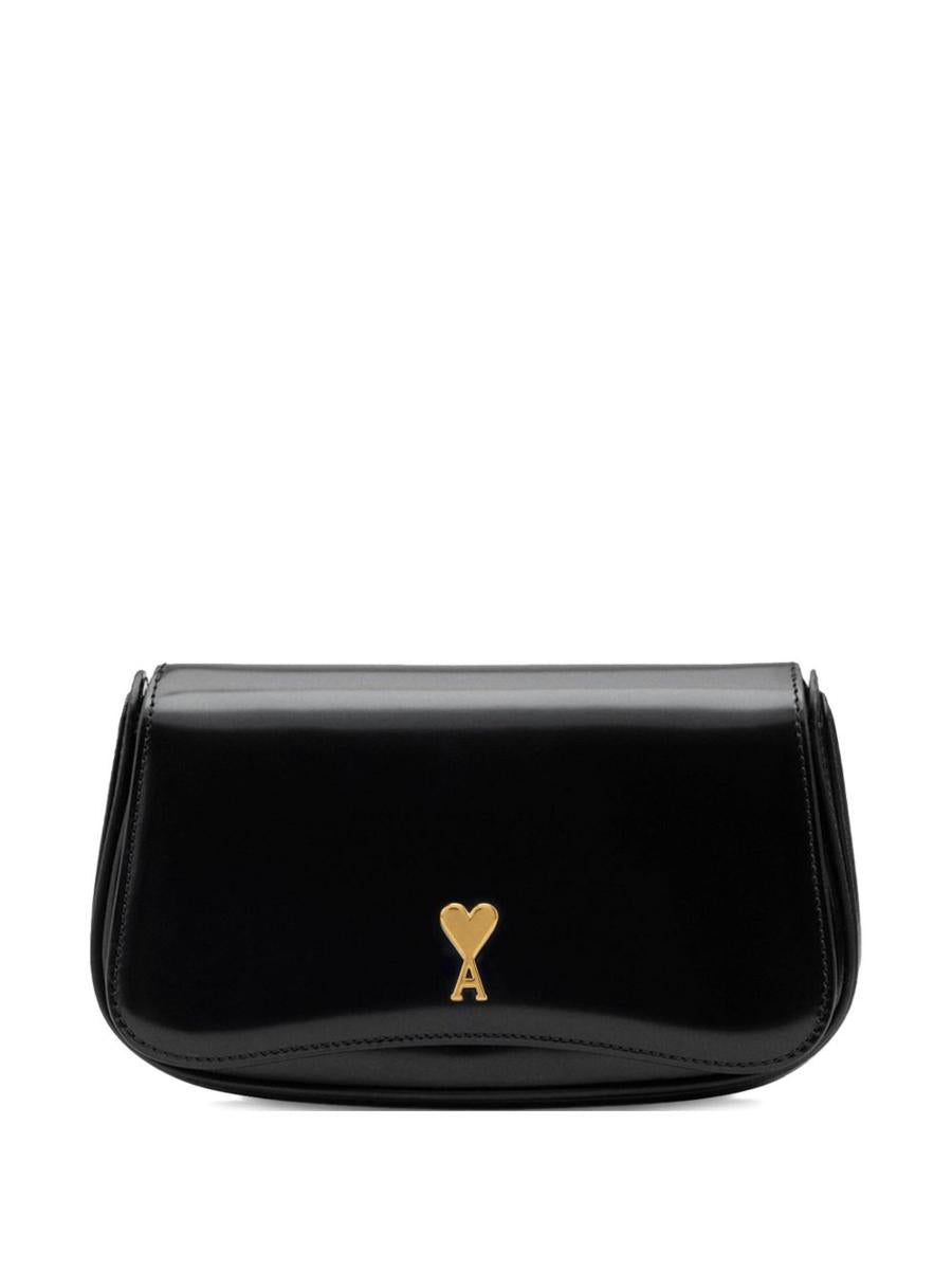 AMI Paris Lederclutch
