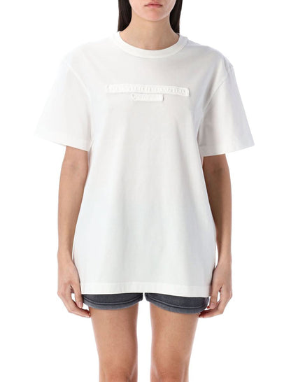 Alexander Wang – T-Shirt mit Distressed-Logo