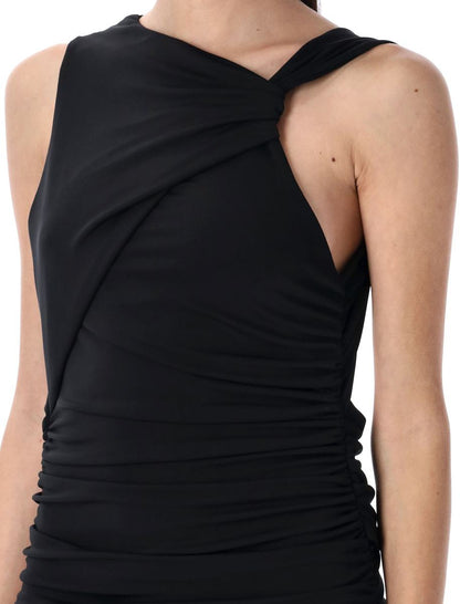 Das drapierte Minikleid „Andamane Venere“