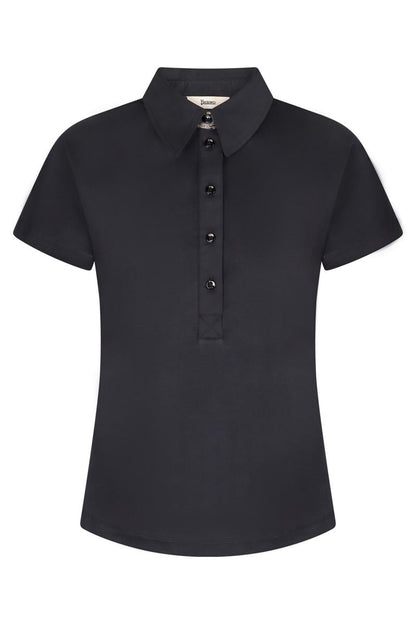 Herno Kurzarm-Poloshirt aus Baumwolle