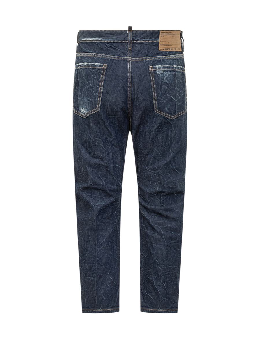 DSQUARED2 Blaue Used Tapered Jeans von Dsquared2