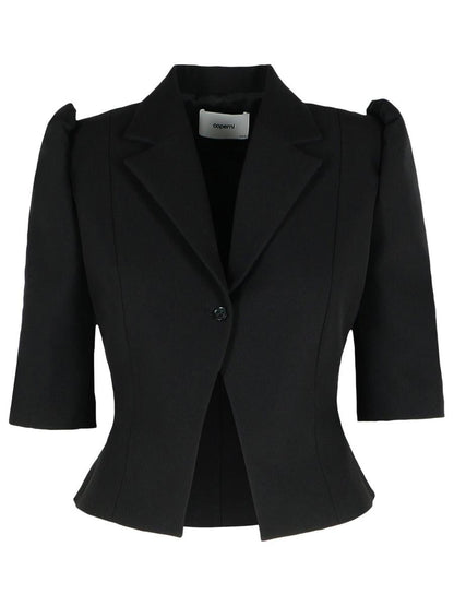 Coperni – Schwarze Jacke aus recyceltem Polyester