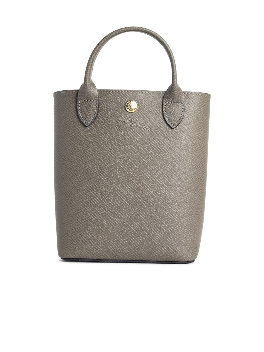Longchamp „Xs Epure“ taubengraue Ledertasche