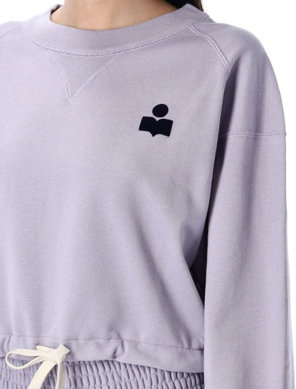 Isabel Marant Étoile Margo Kurzer Kapuzenpullover