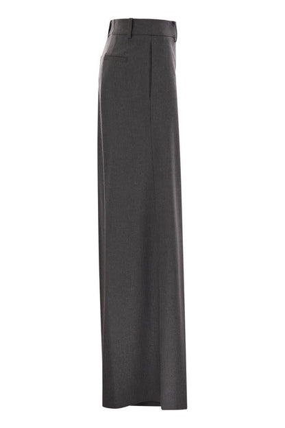 Herno Resort-Hose aus Melange-Stoff