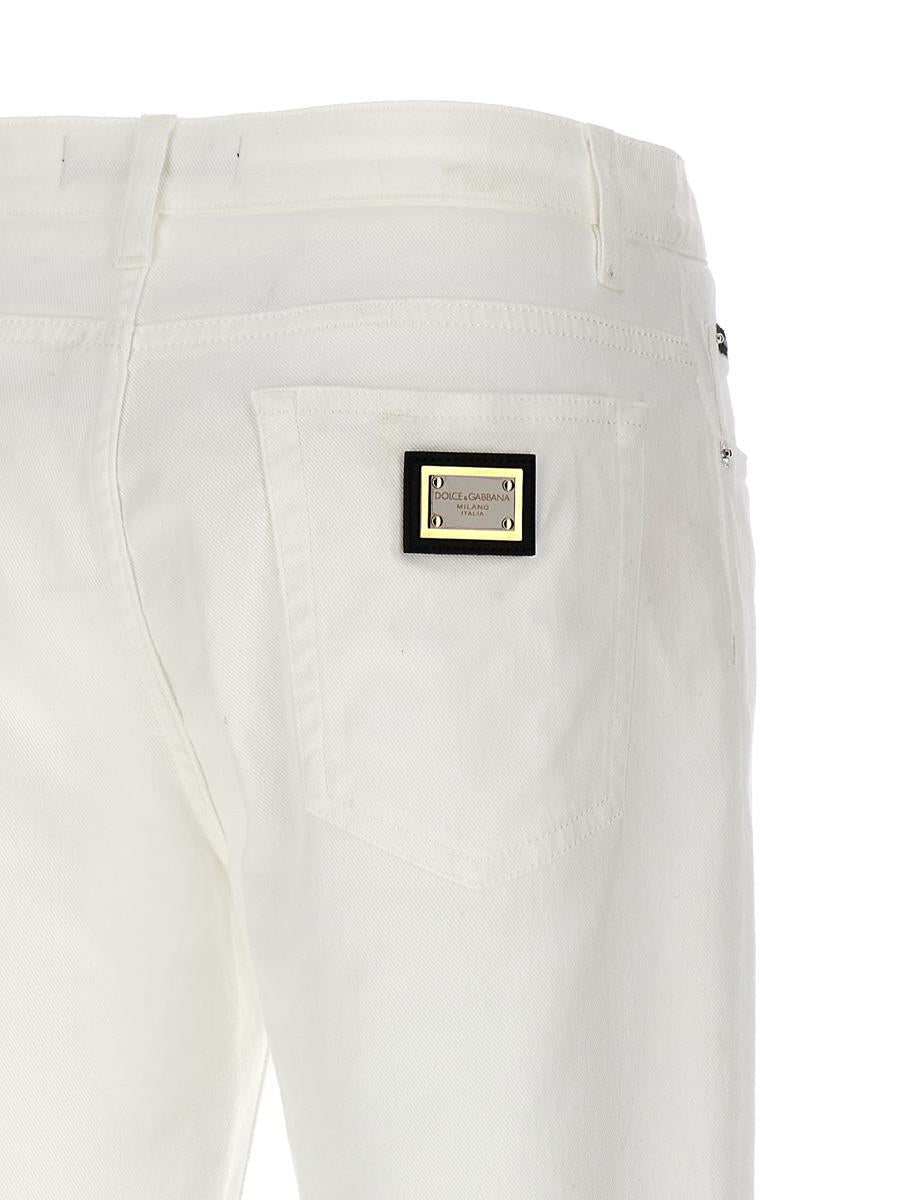 Dolce &amp; Gabbana Jeans mit Logo-Plakette