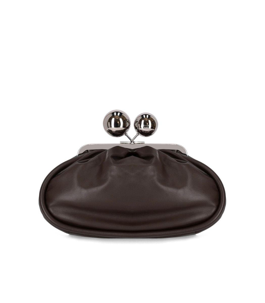 Weekend Max Mara Pasticcino Milvanew Mittelbraune Clutch