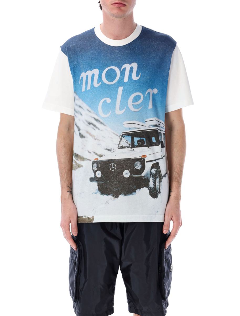 Moncler Genius – Bedrucktes Baumwoll-T-Shirt