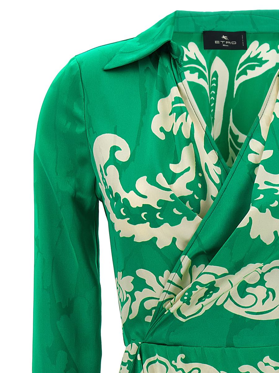 Etro Midikleid mit Blumenmuster