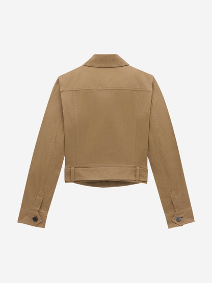 Saint Laurent Kurze Jeansjacke