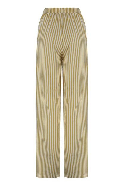 Elisabetta Franchi Hose aus Popeline-Baumwolle