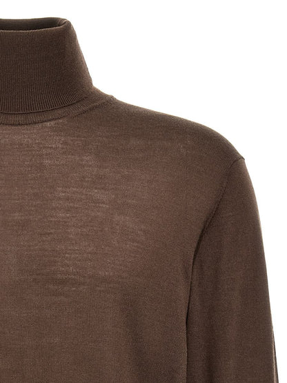 Pt Torino Rollkragenpullover aus Merinowolle