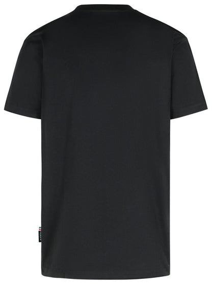 Schwarzes Baumwoll-T-Shirt von Philipp Plein