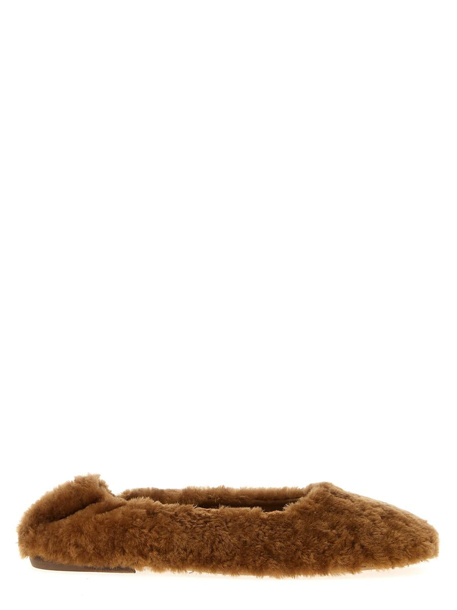 Dries Van Noten Pelzballerinas