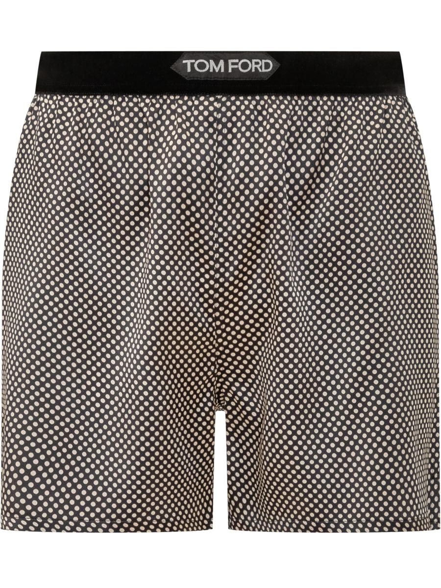 Tom Ford – Kurze Hose mit Punktemuster