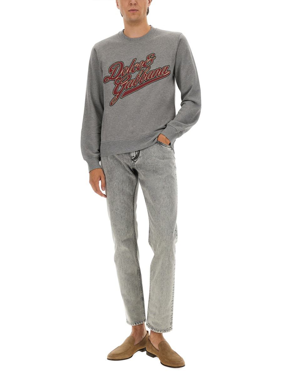 Dolce &amp; Gabbana-Jersey mit Stickerei