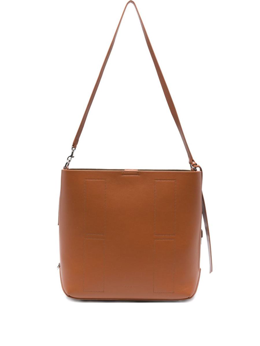 Hogan Hocket Mittelgroße Hobo-Tasche aus Leder