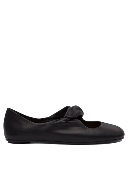 Alexander McQueen Ballerinas mit verdrehtem Detail