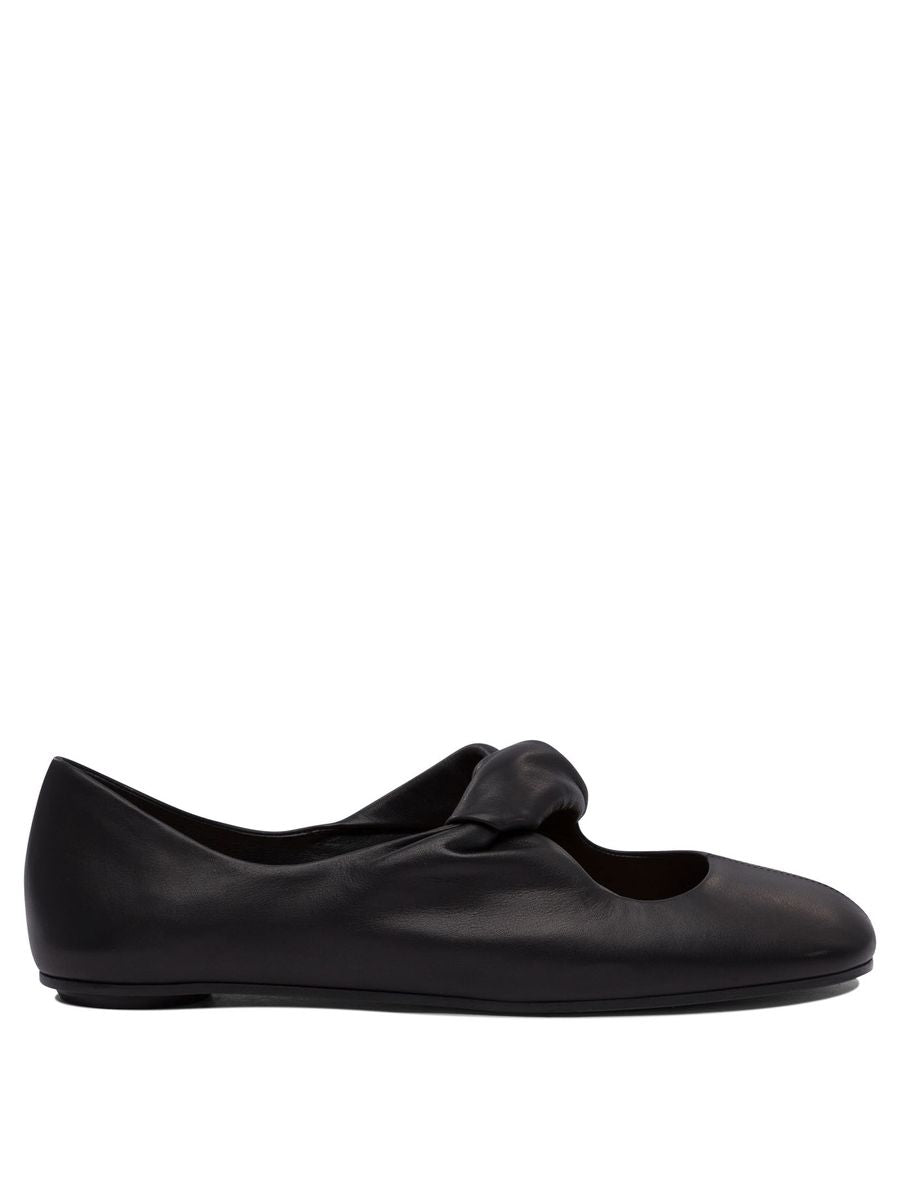 Alexander McQueen Ballerinas mit verdrehtem Detail