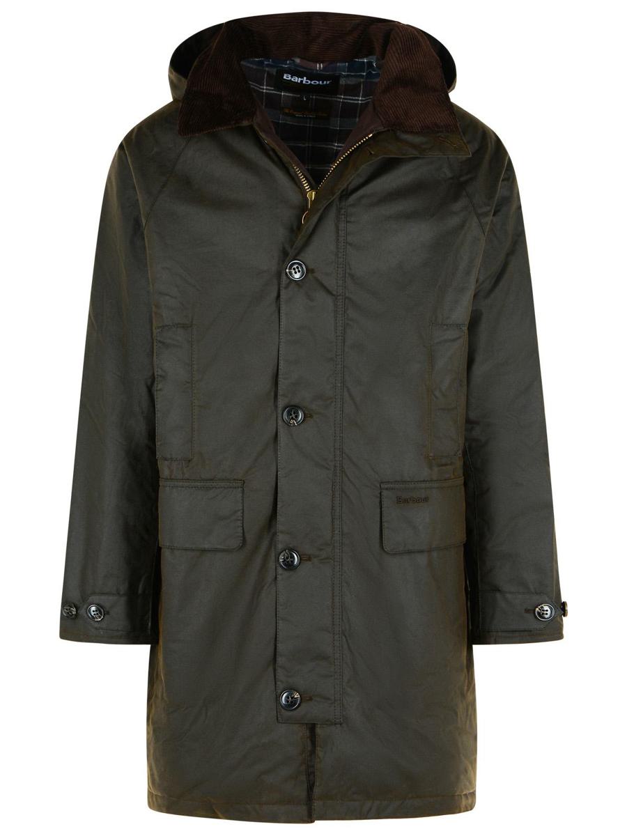 Barbour „Beudale“ – Brauner Parka aus gewachster Baumwolle