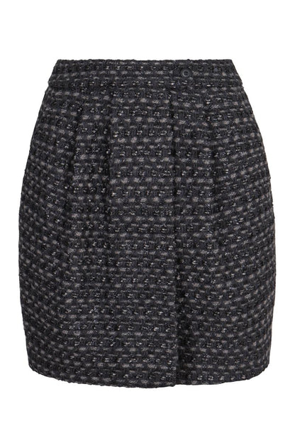 Emporio Armani Tweed-Minirock
