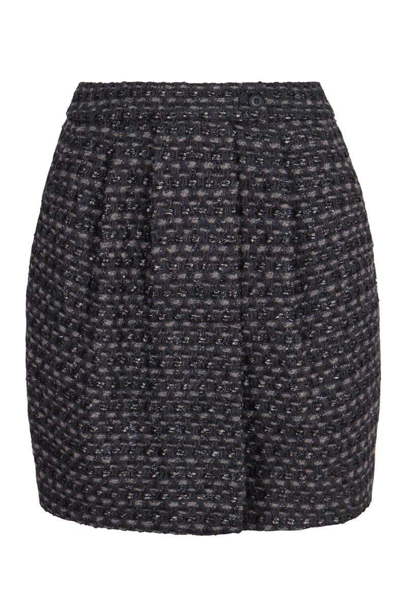 Emporio Armani Tweed-Minirock