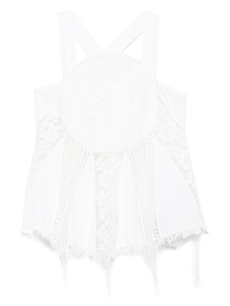 Loewe x Paula's Ibiza besticktes Baumwolltop