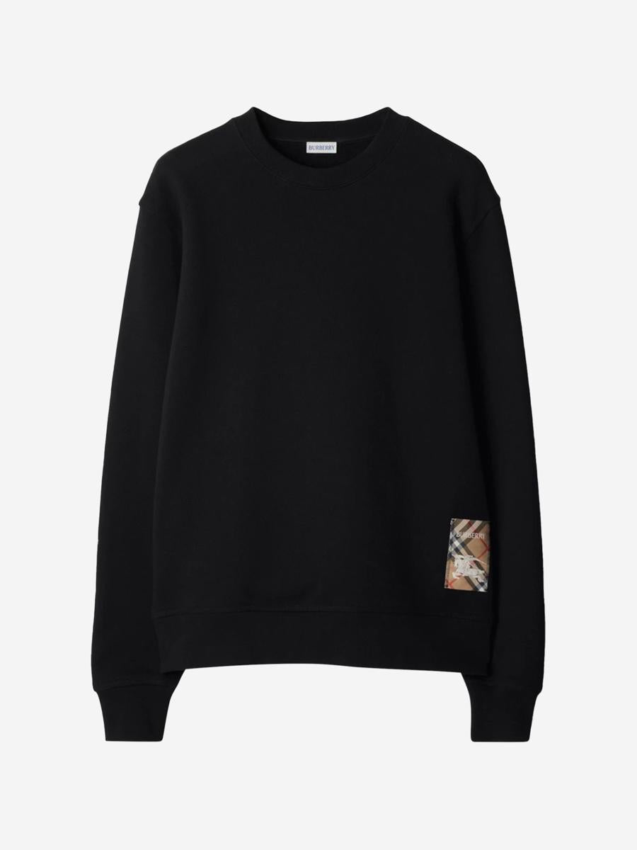 Burberry Baumwoll-Sweatshirt-Etikett