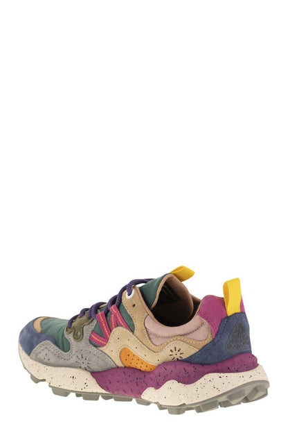 Flower Mountain Yamano 3 - Sneakers aus Wildleder und Funktionsgewebe