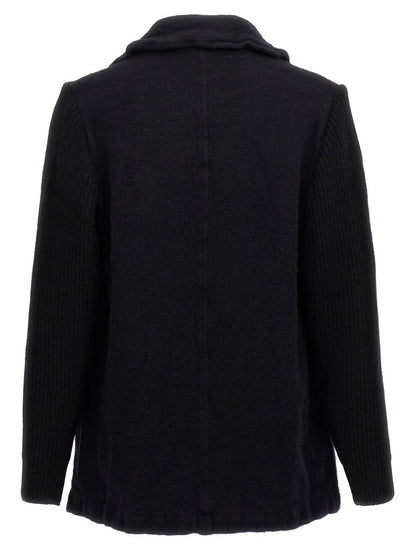 Zweireihiger Wollmantel von Comme Des Garçons