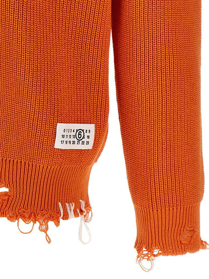 MM6 Maison Margiela – Zerstörter Pullover