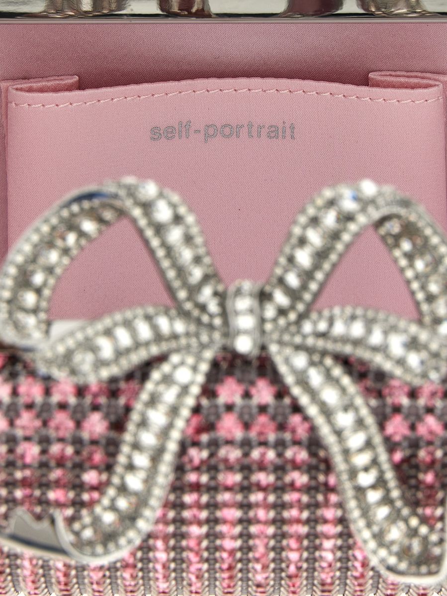 Self-Portrait – Clutch „Pink Crystal Box“