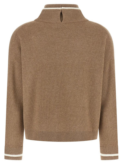 Brunello Cucinelli Doppellagiger Pullover