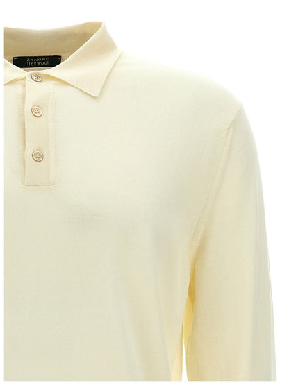Zanone Woll-Poloshirt