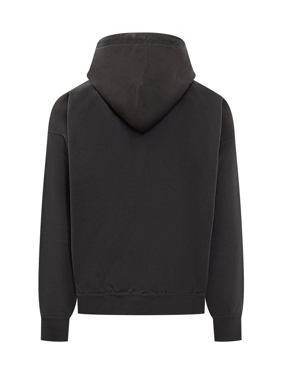 Y-3 Adidas Y-3 Schwarzer Reißverschluss-Hoodie