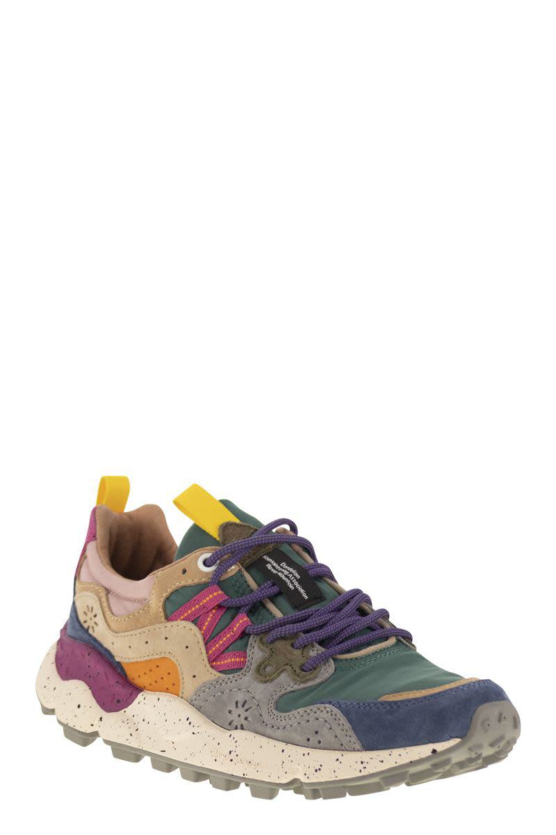 Flower Mountain Yamano 3 - Sneakers aus Wildleder und Funktionsgewebe