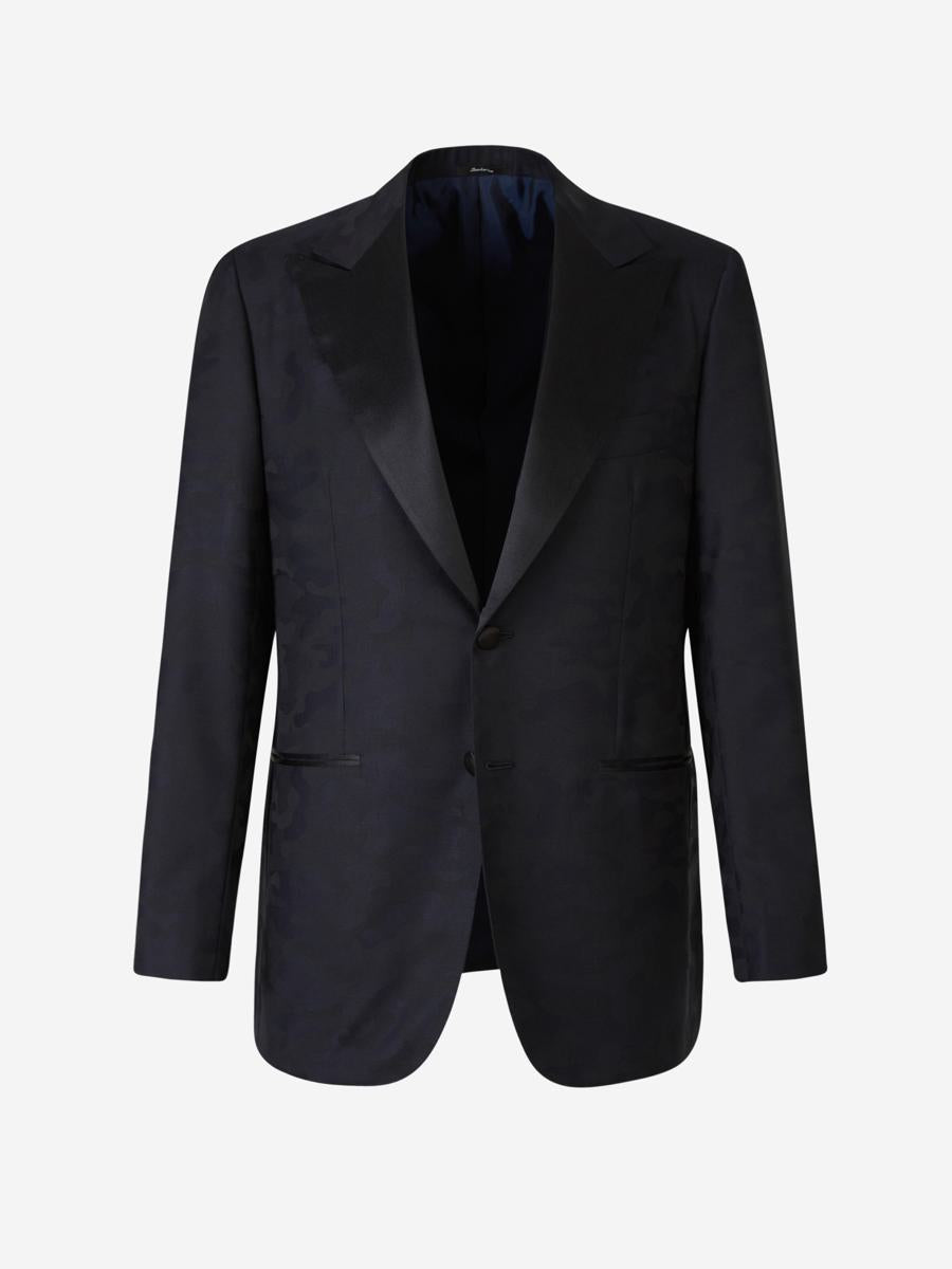 Sartorio Napoli Blazer mit Tarnmuster